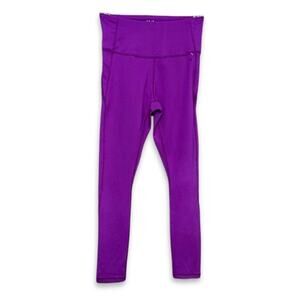 IVL Collective Leggings Mid-Rise Fit Yoga Waistband Nylon Blend Purple W 4 NWOT